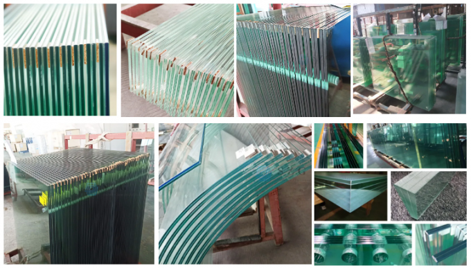 Architectural Laminated Safety Glass Bulletproof JY-L206 For Door / Window 0