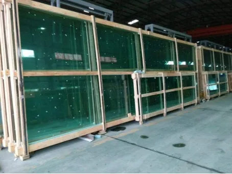 Factory 6.38mm 8.38mm PVB Film Tinted Bronze Colored Brown Laminated Safety Glass 8