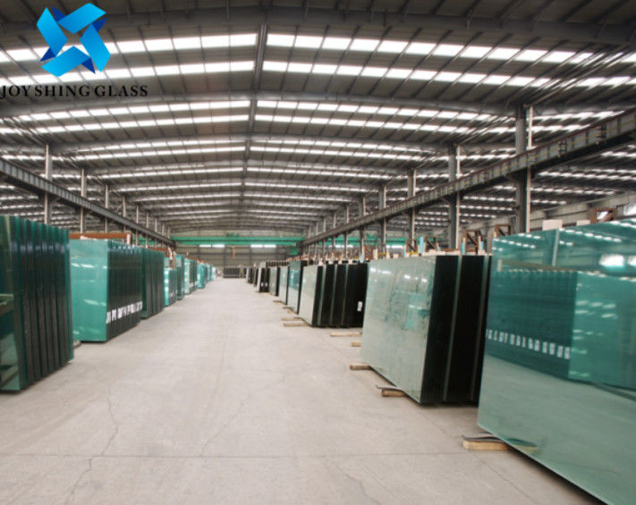 Building Laminated Glass Sheets Customized Ultra Clear Tempered Glass Construction
