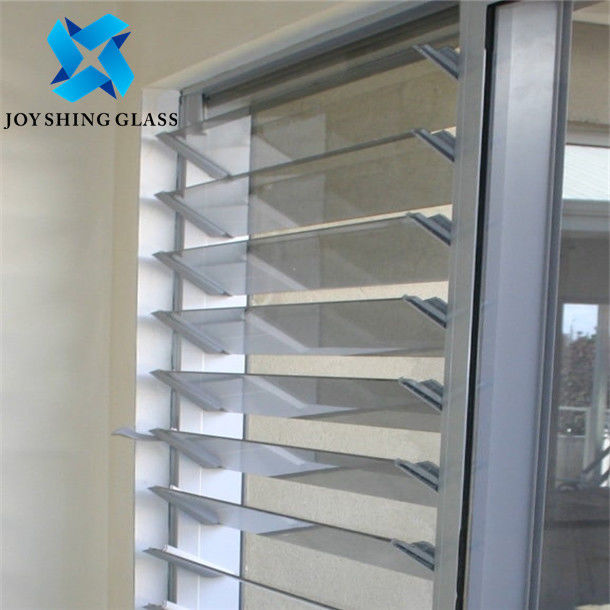 Colored Louver Glass 4mm 5mm 6mm 8mm Thickness Tinted Glass Sheet