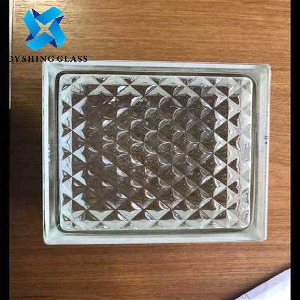 Hollow / Solid Special Glass , Crystal Tinted Glass Block for Building windows