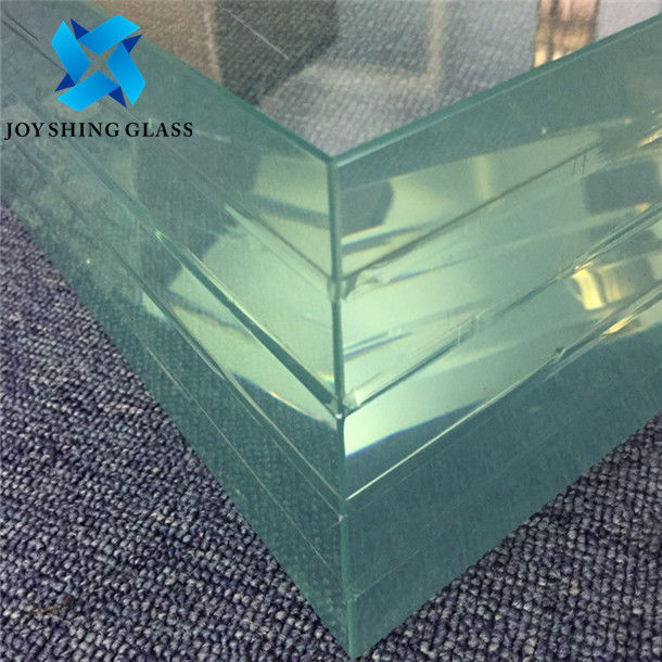 Triple Bullet Proof Glass 10mm-600mm Safety Laminated Glass For House