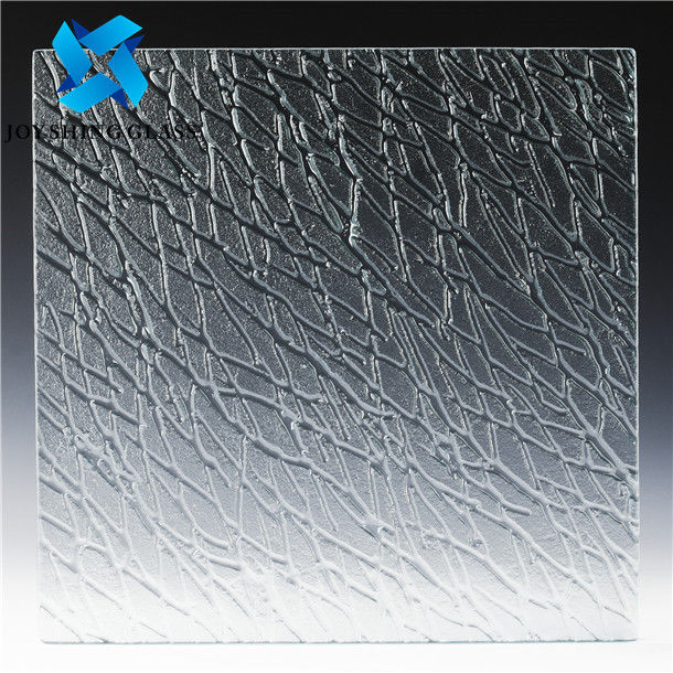 White Acid Etched Glass Soundproof Anti Glare Tempered Glass