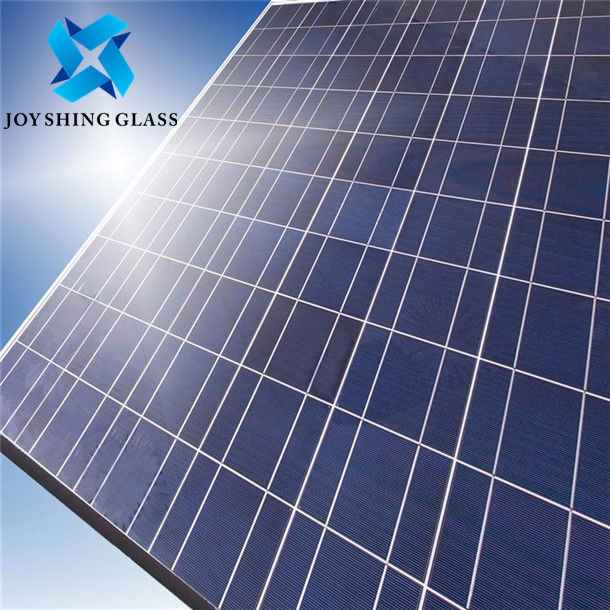 3.2mm Tempered Patterned Glass , AR Solar Photovoltaic Glass For Buildings
