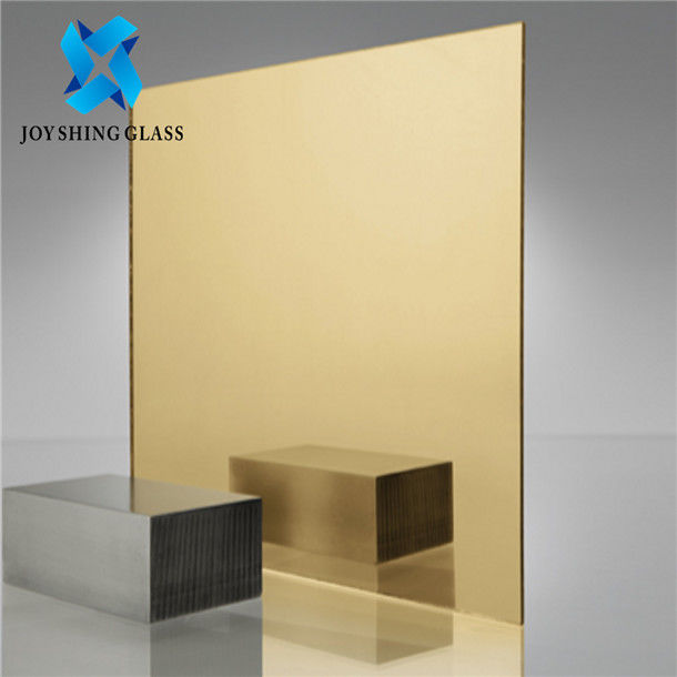 2mm to 8mm Coloured Mirror Glass Wall Custom Size Shape Color