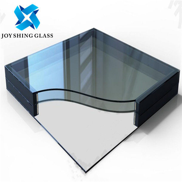 Triple Insulated Glass , Vacuum Tempered Glass For Curtain Wall