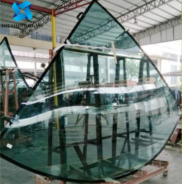 Custom Curved Tempered Glass 6mm Toughened Laminated Glass Panels