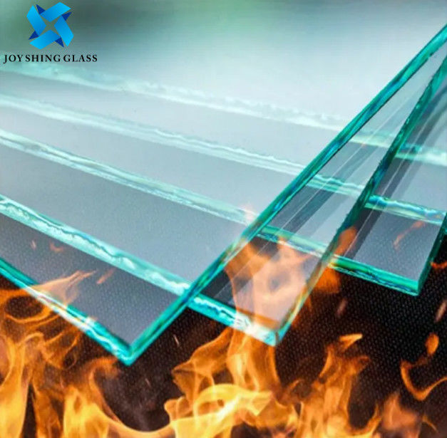 Fireplace Special Glass 3mm - 19mm Fire Resistant Glass For Public Places