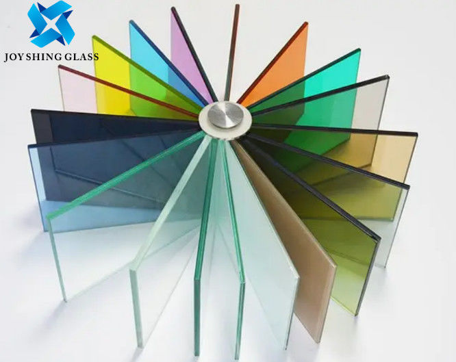 3mm-12mm Colored Tempered Glass Sheets Silkscreen Printed Glass