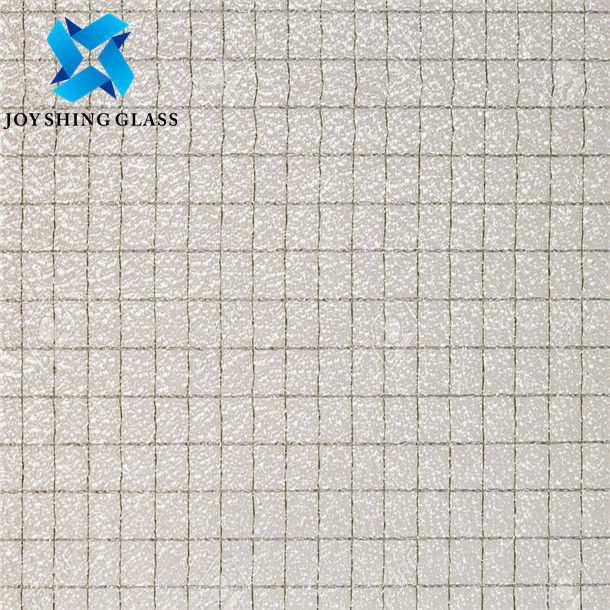 Metal Mesh Laminated Float Glass 1mm-19mm Soundproof UV Protection