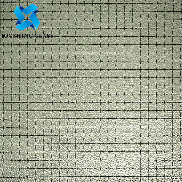 Metal Mesh Laminated Float Glass 1mm-19mm Soundproof UV Protection