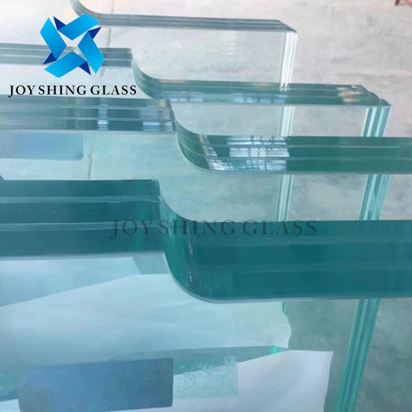 Custom Safety Laminated Glass Door 8.76mm PVB Colored Clear Laminated Glass