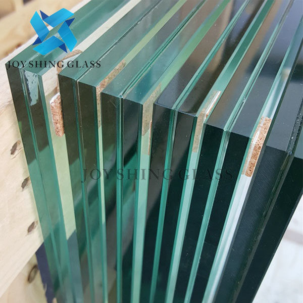 4mm Safety Toughened Glass Flat / Curved Tempered Laminated Glass Custom