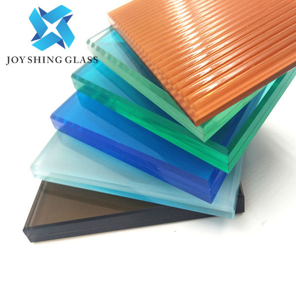 Bronze Laminated Glass 15mm 19mm Acoustic Laminated Safety Glass Custom