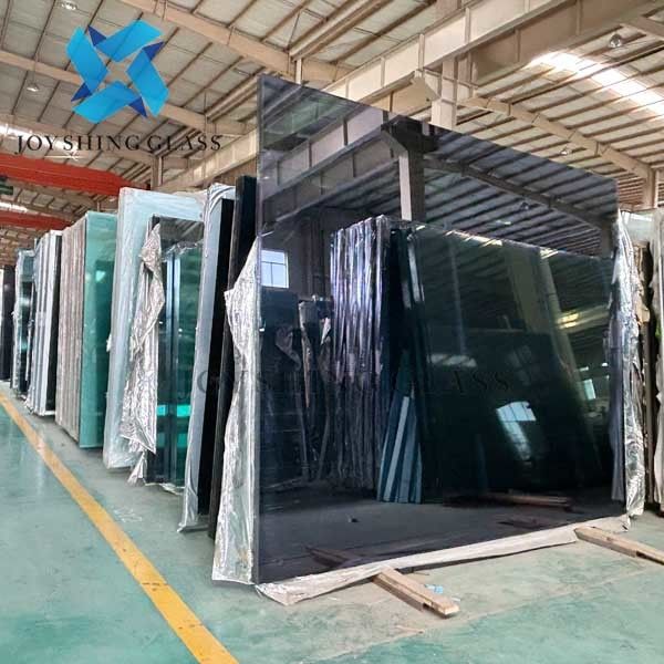 12mm Tempered Glass Panels Fireproof Toughened Safety Glass Customization