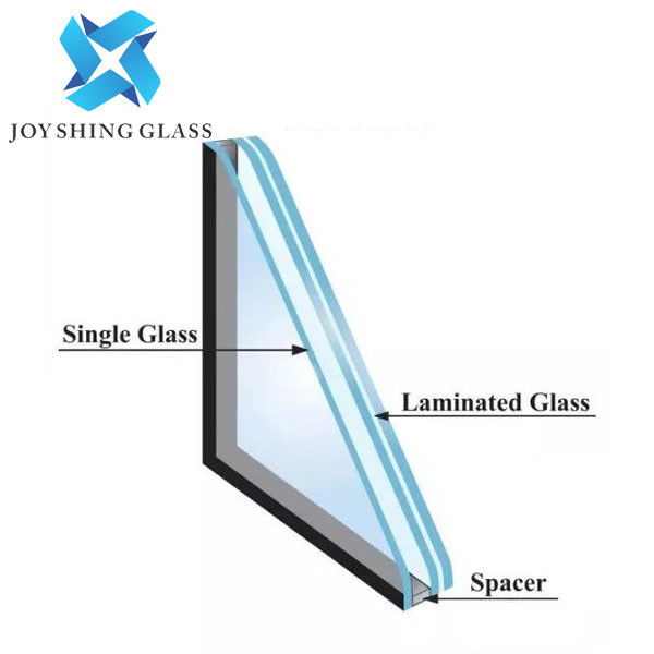 Tempered Laminated Insulated Glass 3-19mm LOW-E Tempered Building Insulating Glass