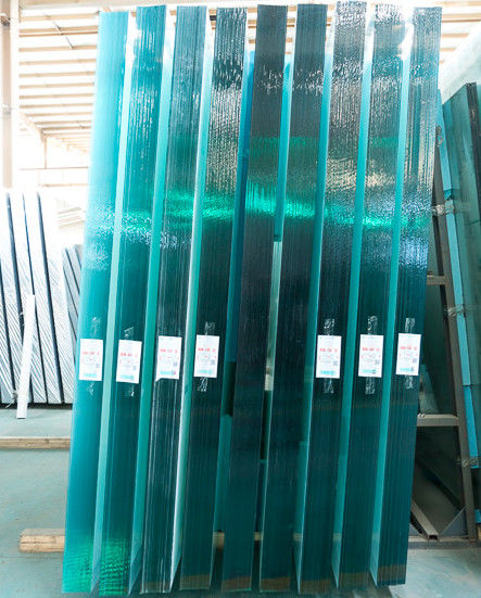 6mm Clear Toughened Glass , PVB SGP Laminated Glass Panels