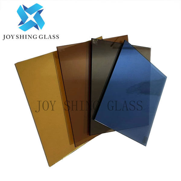 Curved Reflective Float Glass 3mm-22mm Reflective Toughened Coated Glass