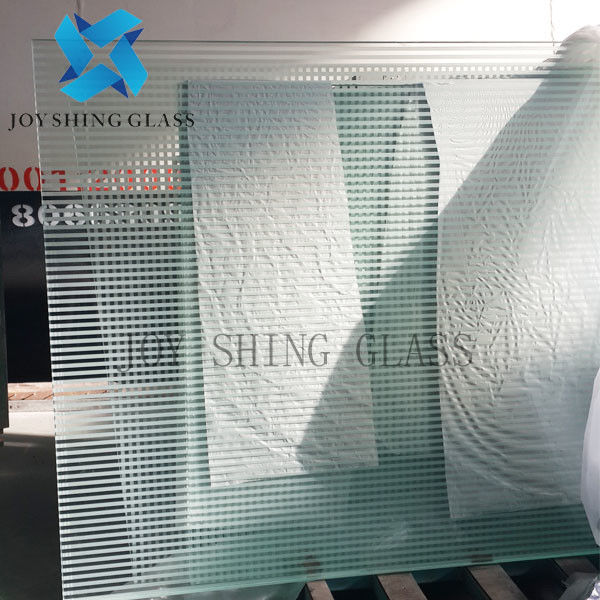 Curved Toughened Screen Printed Glass