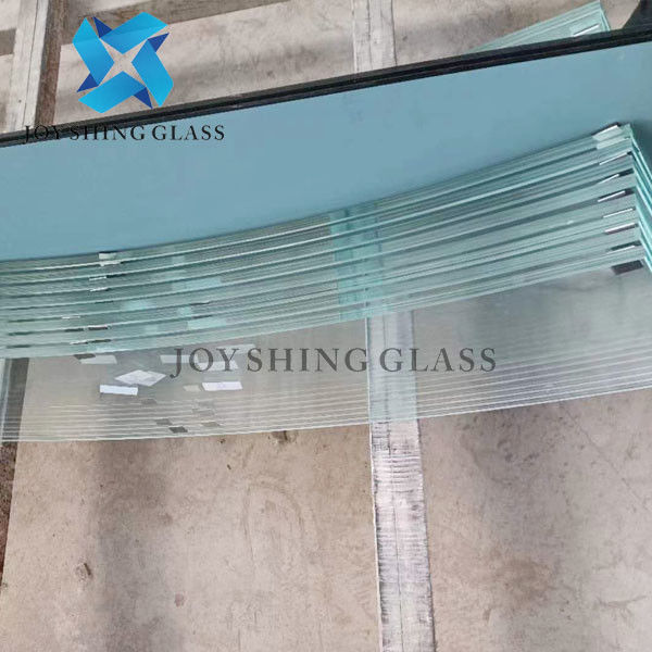 8mm Ultra Clear Curved Toughened Glass 5/16