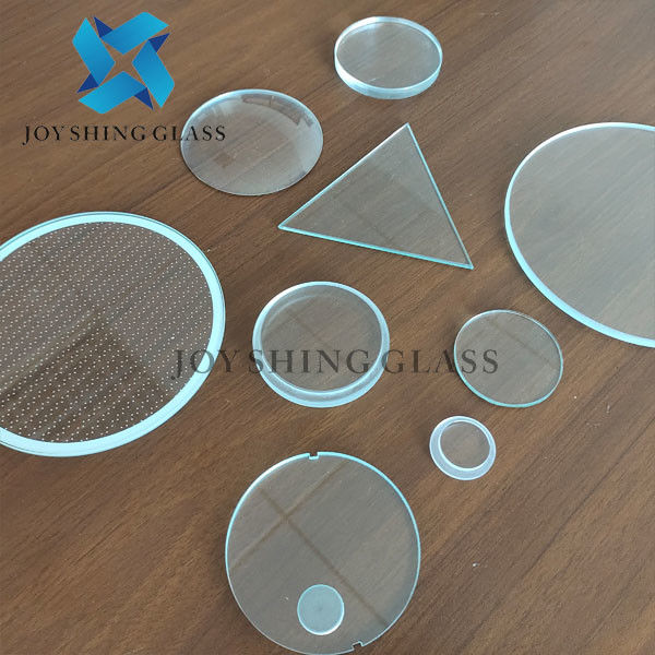 Clear Tempered Instrument Glass Customized Shape Size Thickness