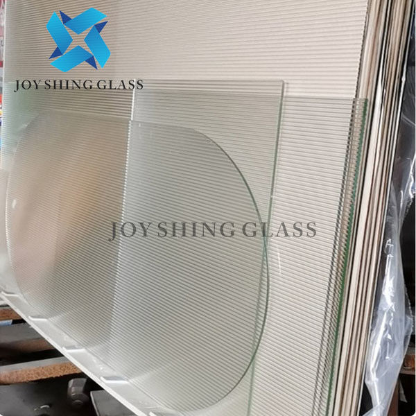 Customized Changhong Embossed Glass Size Shape Color Thickness