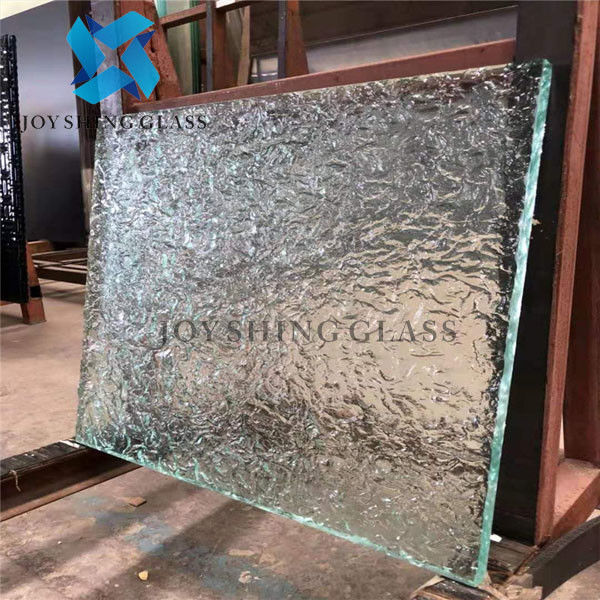 Colored Tempered Hot Melt Glass For Partition Wall Decoration