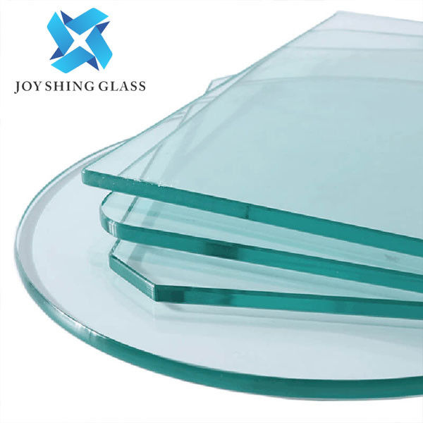 Custom 6mm Low Iron Ultra Clear Safety Toughened Glass Tabletop