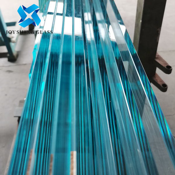 12mm Blue Tinted Safety Toughened Glass