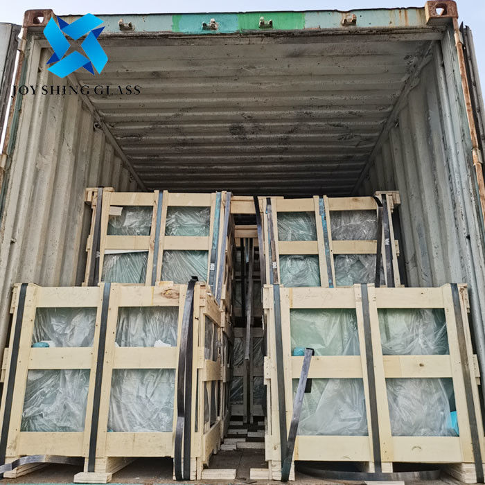 Heat Strengthened Laminated Glass 6.38mm To 100mm Safety Glass