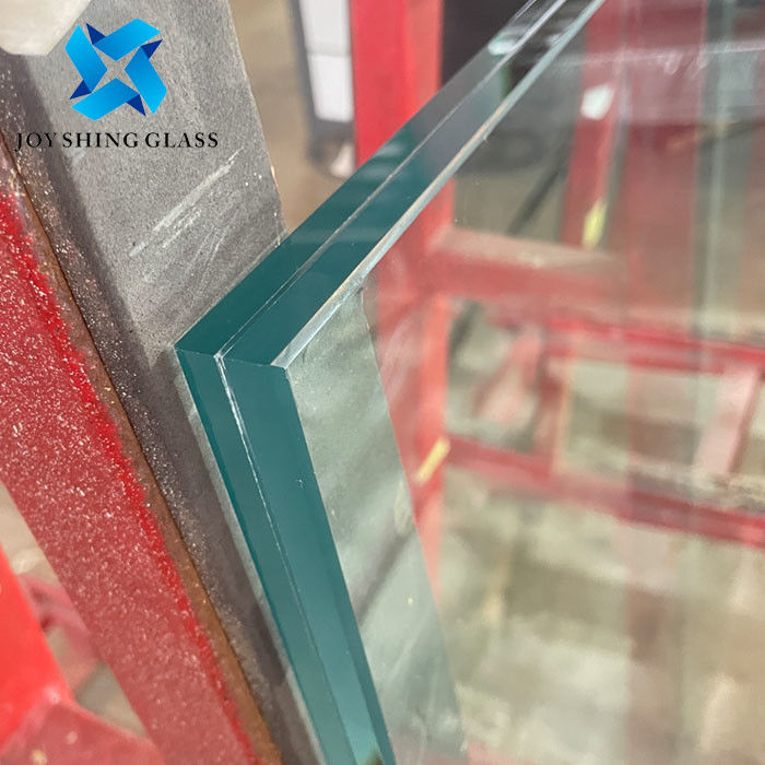 Ultra Clear Tempered Laminated Glass 13.52mm Safety Laminated Glass