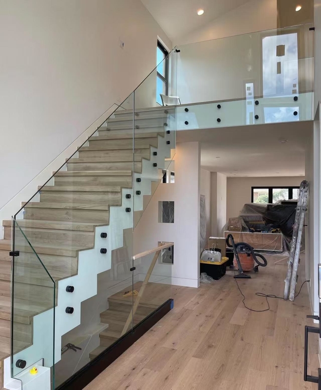 Railing Glass Pool Fencing Shower Door Balustrade Partition Curved Sgp Laminated Bullet Resistant Enameled Tinted Patterned Glass