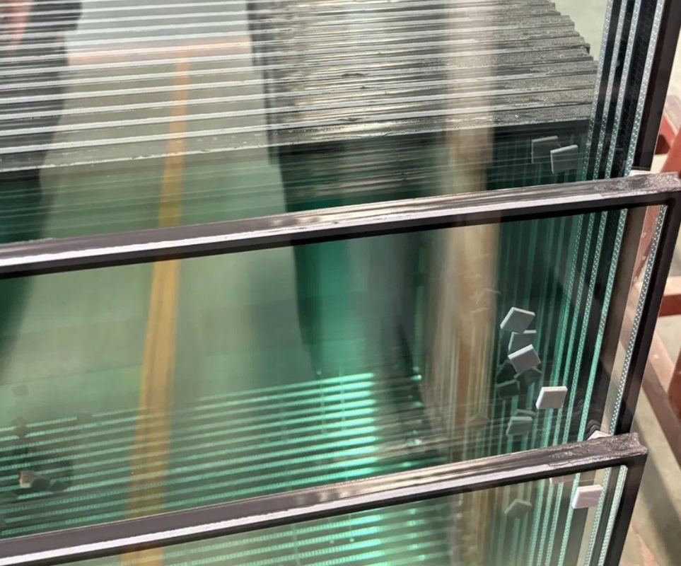 4mm+6A+5mm High Quality, Clear Float, Strengthened Insulated Glass for Door and Windows