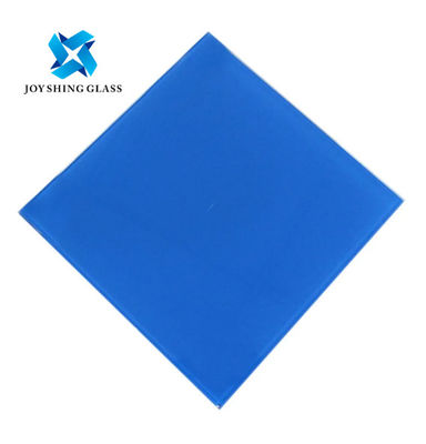 3mm-6mm Coated Dark Blue Reflective Float Glass For Windows / Building