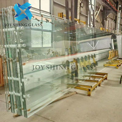 Oversized Tempered Laminated Glass 15+3.04PVB+15