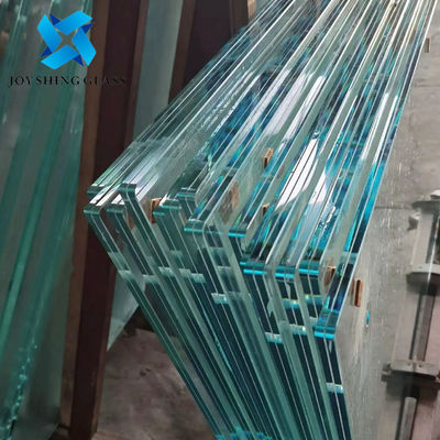 Customized Ultra Clear PVB 12.76mm Laminated Glass For Balcony