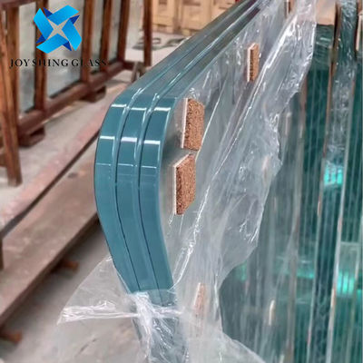 Acoustic PVB Laminated Glass 14.76mm Tempered Laminated Glass