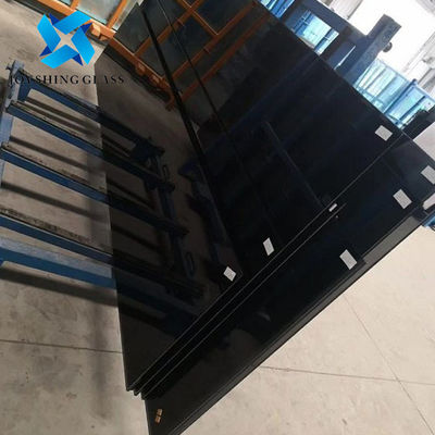 Custom Coloured Toughened Glass 10mm Black Tempered Glass