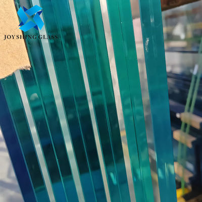 Customized Ultra Clear 12.76mm Tempered Laminated Glass