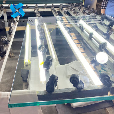 Customized Clear 17.52mm Tempered Laminated Glass For Building