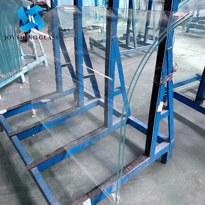 12mm Ultra Clear Curved Tempered Glass For Curved Glass Guardrail