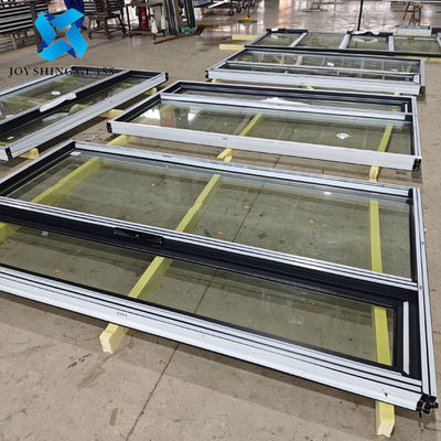 Horizontal Sliding Aluminum Glass Door For Living Room