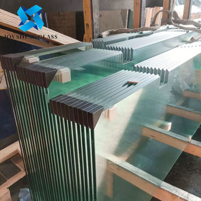 Customized 10mm Clear Frameless Tempered Glass Door For Store