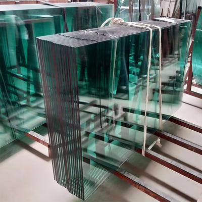 Safety Transparent Clear Toughened Tempered Glass for Commercial and Office Buildings